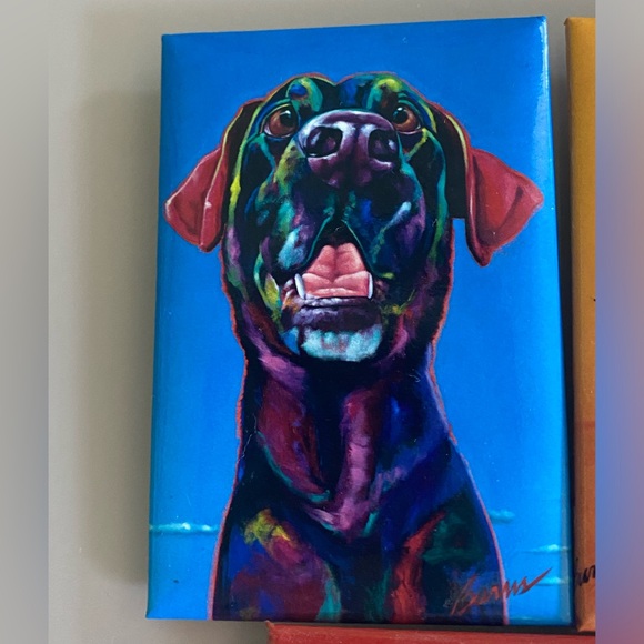 3 Collectible Museum Store 9-11 RescuešDogs Magnets from One World Trade Center - Picture 5 of 10